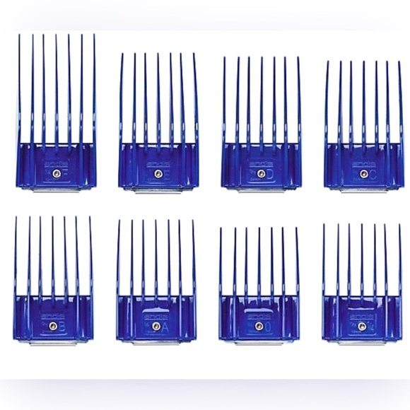ANDIS Dog Clippers 8 Piece Large Comb Set • NEW IN BOX - Picture 2 of 12